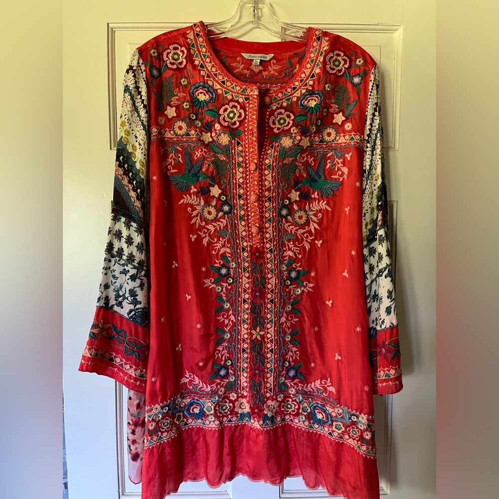 11 tops and tunics.  Originally $119-$129.  In excellent condition.